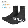 GIYO Waterproof Cycling Overshoes Bicycle Shoes Covers Bike Reflective Windproof MTB Road Winter Fleece Warm Bike Lock Protector