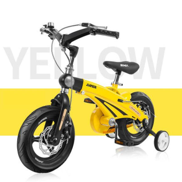Children'S Bicycle Luxury Bike 2-9 Years Old Telescopic Folding Disc Brake Children'S Bicycle Magnesium Alloy Foldable Kids Bike