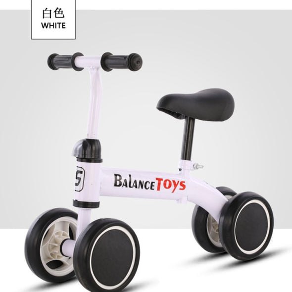 Baby Balance Bike No Pedals Tricycle Riding Toys Baby Learning Walker Kids Bicycle Balance Scooter No Handbrake