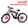 Electric Bicycle 1000 W Ebike 500 W 15A Battery 4.0 Fat Tire Snow Beach Cruiser Aluminum Alloy Mountain Bike 26 Inches