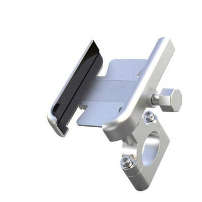 Universal Metal Bike Phone Rack Aluminum Alloy Bicycle Mobile Phone Holder Motorcycle Bike Handlebar Mount