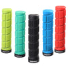 1 Pair Bike Grips Handlebar Grips MTB Mountain Bike Cycle Bicycle Lock Aluminum Alloy Durable BMX Rubber Grip Anti-Slip Parts